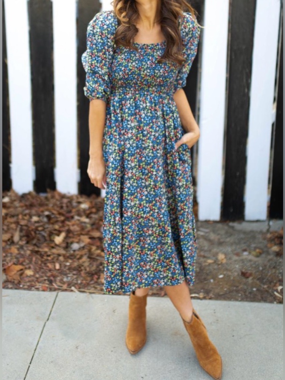 GAP Floral Ruffled Sundress